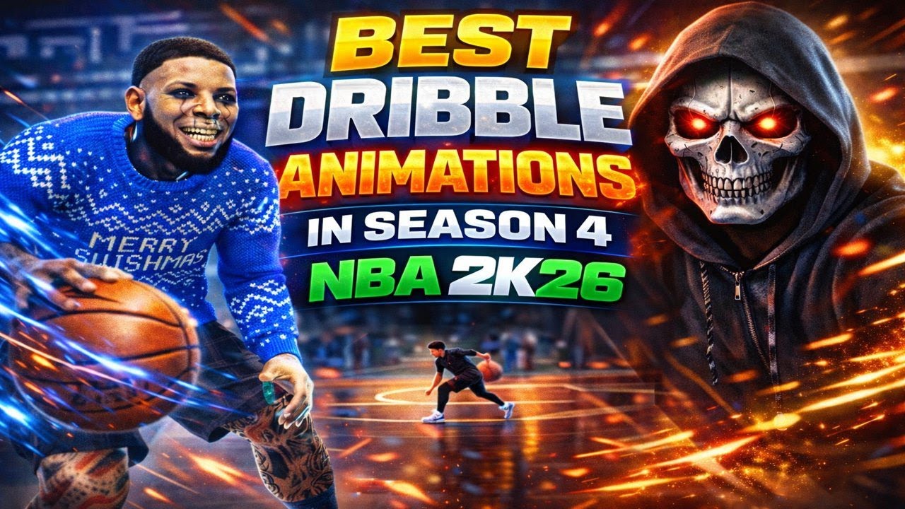 ЛУЧШИЕ АНИМАЦИИ ДРИБЛИНГА РАЗЫГРЫВАЮЩЕГО В 4 СЕЗОНЕ NBA 2K26!!!!