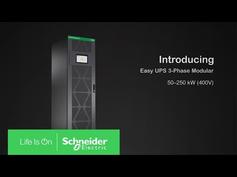 Easy UPS 3-Phase Modular: Discover Our New Easy Offer! | Schneider Electric
