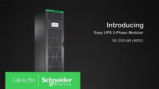 Easy UPS 3-Phase Modular: Discover Our New Easy Offer! | Schneider Electric