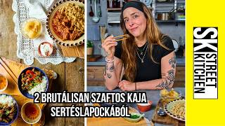 2 brutálisan szaftos 🤤 kaja sertéslapockából 🥩