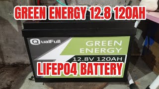Green Energy Lifepo4 Battery 12.8V 120AH - Unboxing