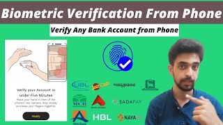 Verify Any Bank Account From Your Phone - Biometric Verification from Phone screenshot 3