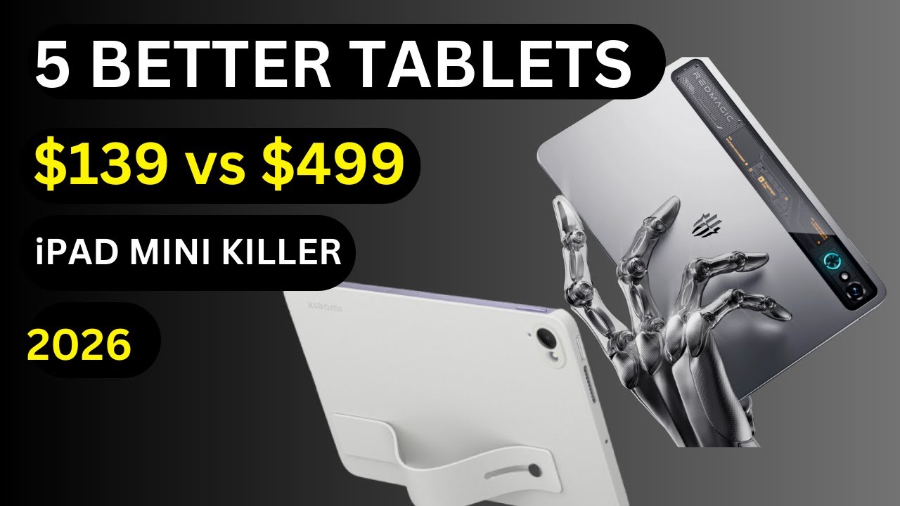 5 Mini Tablets BETTER & CHEAPER Than iPad Min