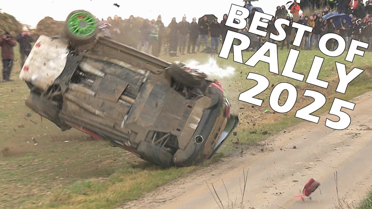 BEST OF RALLY 2025 | BIG CRASHES, BIG SHOW & ACTION | CMSVideo