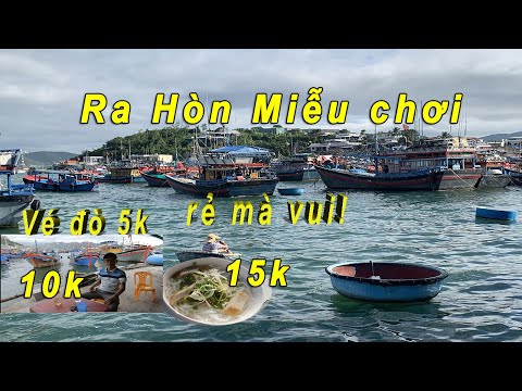 Ra Hòn Miễu Nha Trang dạo chơi, ăn sáng, cà phê: Rẻ mà vui (P.2) - Hon Mieu Fishing village