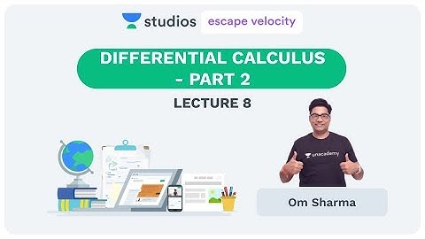 L8: Differential Calculus (Modulus Function  - 2) | Maths for IIT-JEE | Om Sharma