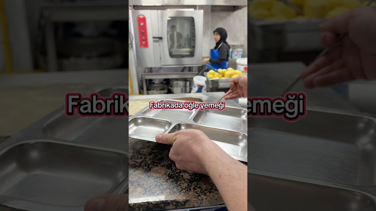 Öğle yemeği 🥙 Nasıl buldunuz #yemek #fabrikadayemek #yemektarifleri #yemekhane #food #menu #pratik