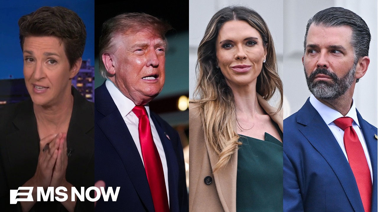 Maddow reacts to report of Russian oligarch paying for Trump Jr.'s lavish wedding weekend