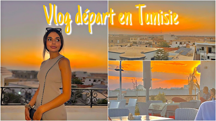 VLOG DÉPART EN TUNISIE! 🇹🇳