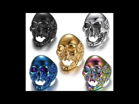 'Lick It Up' skull Ring from SkullJewelry.com.. 