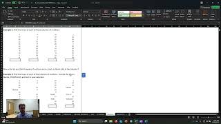 Excel: Sum, Count, Average, Median, Mode