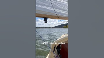 SCAMP sailing the most capable 12 ft dinghy cruiser on the lake