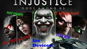 (PATCHED) Injustice IOS 10Mil Credits - 100% Legit