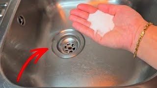 Pour it down the Drain, All Hotel Cleaners DO This ! 😱 shocked