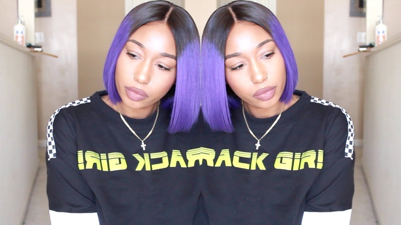 Bomb Purple Bob| Ft. OMGQUEEN