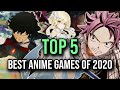 TOP 5 BEST Anime Games in 2020! PS5, PS4, XB1, Switch, PC