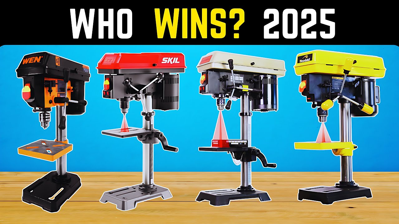Best Drill Presses 2026 — Top 5 Precision Machines For Wood & Metal Work! [Watch Before Buying]