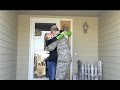 Airman Surprises Girlfriend - Emotional Homecoming 2016