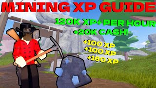 The BEST Beginner Mining Guide (Pickaxe Tiers 1-4) Guide + Tips | The Wild West Roblox