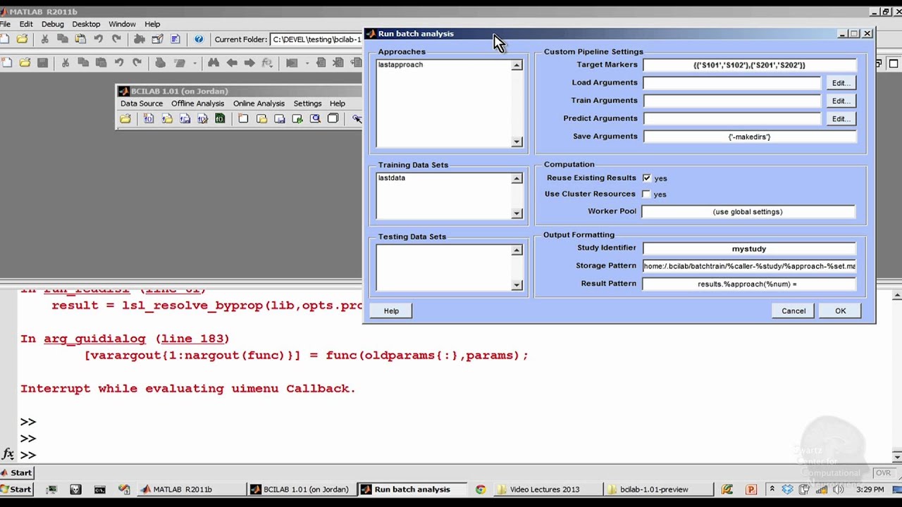 Demo 2 BCILAB Demo - YouTube