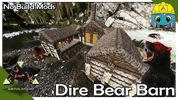 Dire Bear Barn :: ARK: Building w/ Fizz (No MODS)