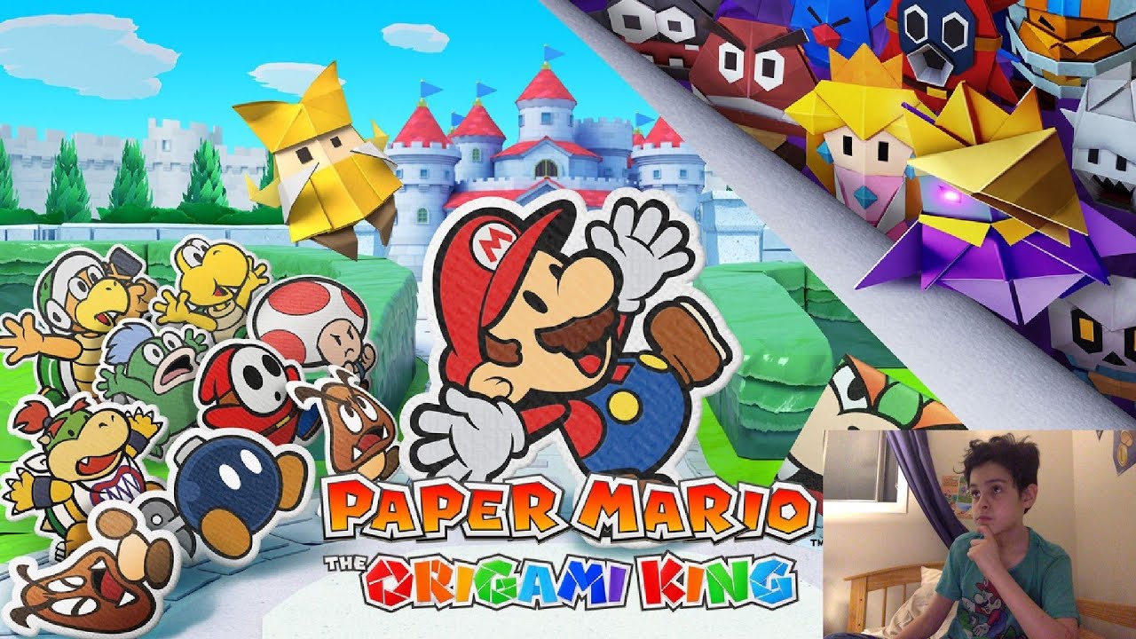 Reaction Time: Paper Mario: The Origami King Trailer