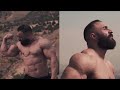 Iranian bodybuilder ali akbar nikbakht  workout  muscle posing