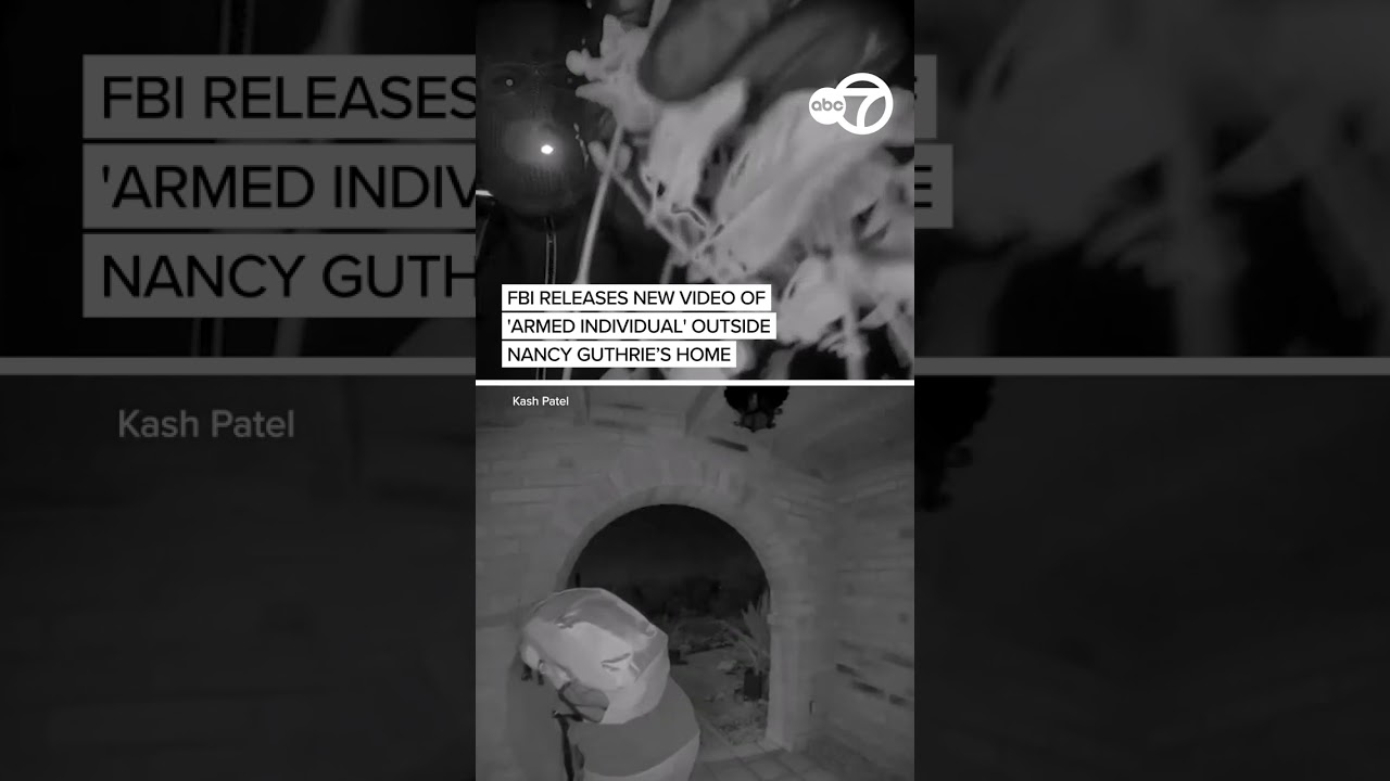 Live Updates: FBI Director Kash Patel releases images of 'armed individual' in Nancy Guthrie case