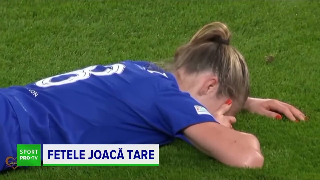 Nu e de joacă în fotbalul feminin! Cea mai îngrozitoare imagine a săptămânii