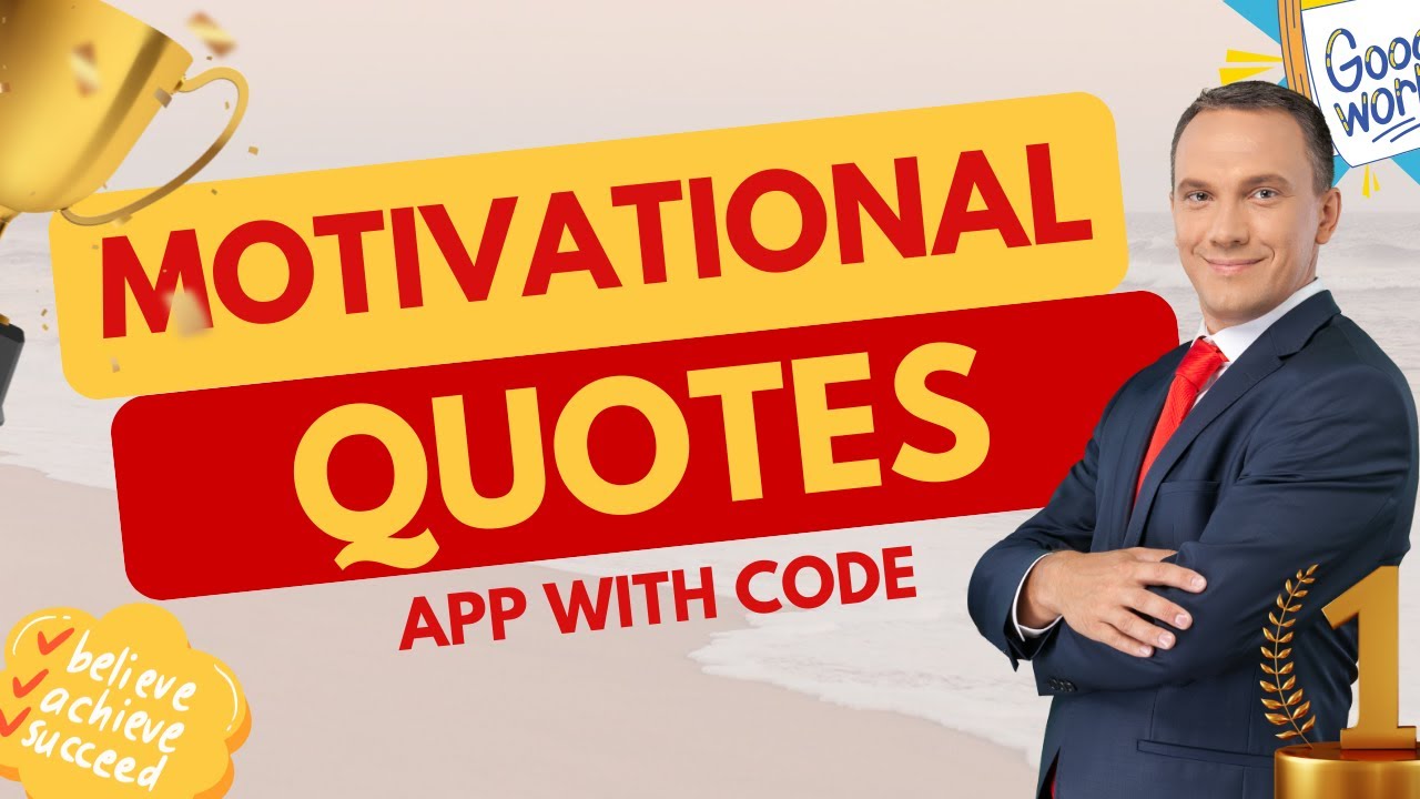 Create a Motivational Quote App with HTML, CSS & JavaScript 💡 | Beginner Project Tutorial