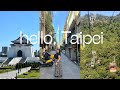 Taiwan travel vlog  places to visit in taipei in 2023 where to eat