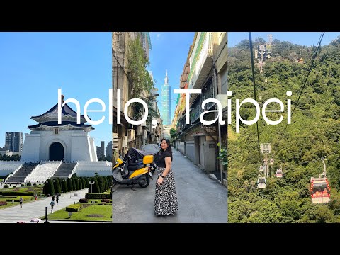 taiwan travel vlog ☻ places to visit in taipei in 2023, where to eat