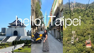 taiwan travel vlog ☻ places to visit in taipei in 2023, where to eat