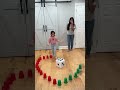 Juego divertido🥳 #challenge #juegos #familia #shorts #reels