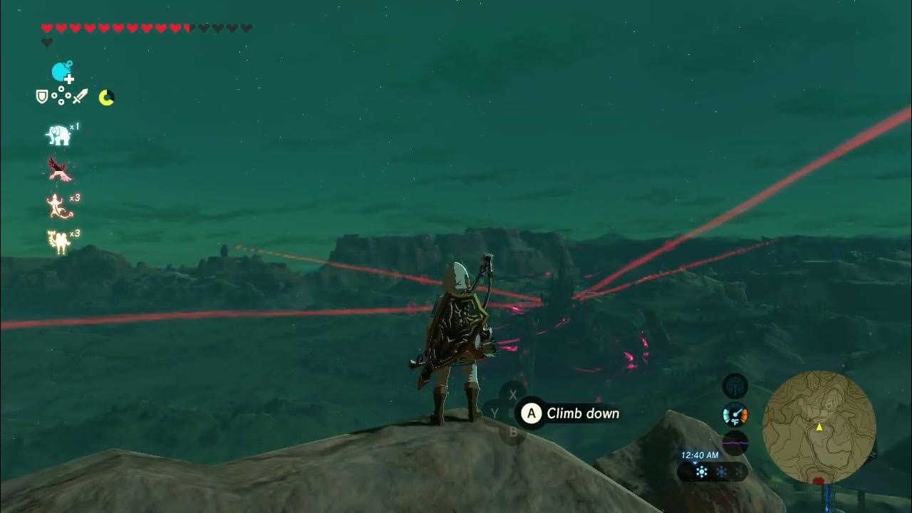 The luckiest shooting star in history? botw YouTube