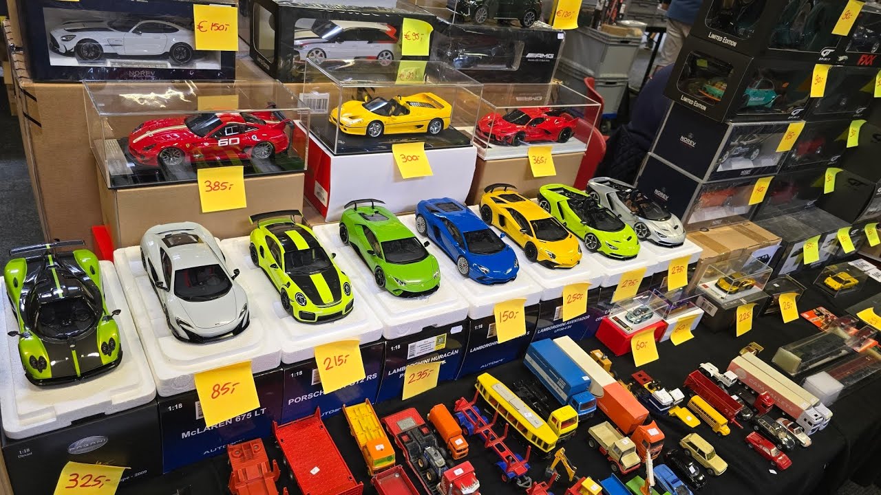 Настоящий рай для коллекционеров литых моделей! Namac — крупнейшая в мире выставка моделей автомо...