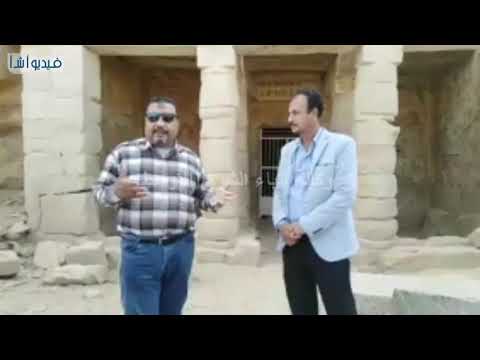 بالفيديو مدير عام آثار أسوان والنوبة إخضاع معبد سيتى بطريق إدفو مرسى علم شمال شرق أسوان للتطوير 