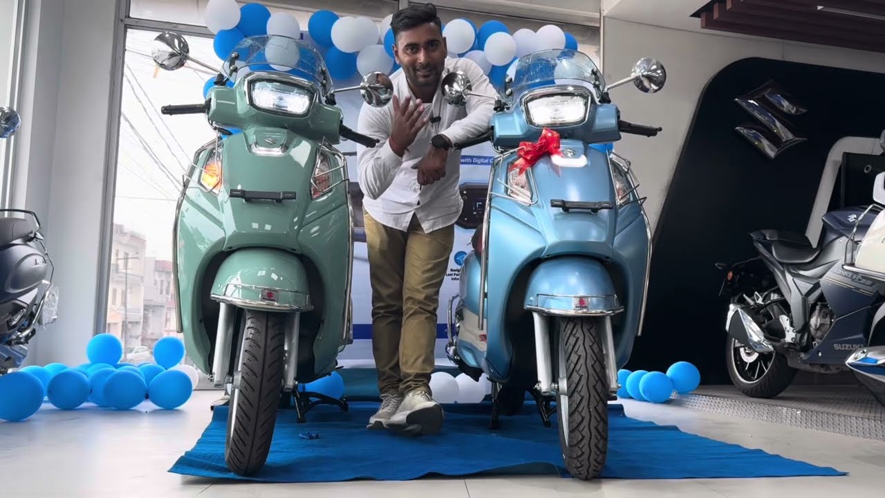 Suzuki Access 125 TFT Display and Suzuki Access Non TFT Display Detail comparison review  ￼