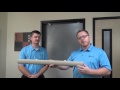 How to install a Hunter Douglas Silhouette® or Nantucket™ shade into its mounting brackets