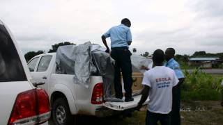 UNDP Donates To Quarantined Families …In New Ebola Affected Community