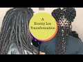 AMAZING LOC TRANSFORMATION | 7 MONTHS- NO RETWIST