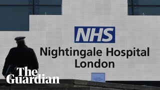 Coronavirus: opening of emergency Nightingale hospital in London – watch live