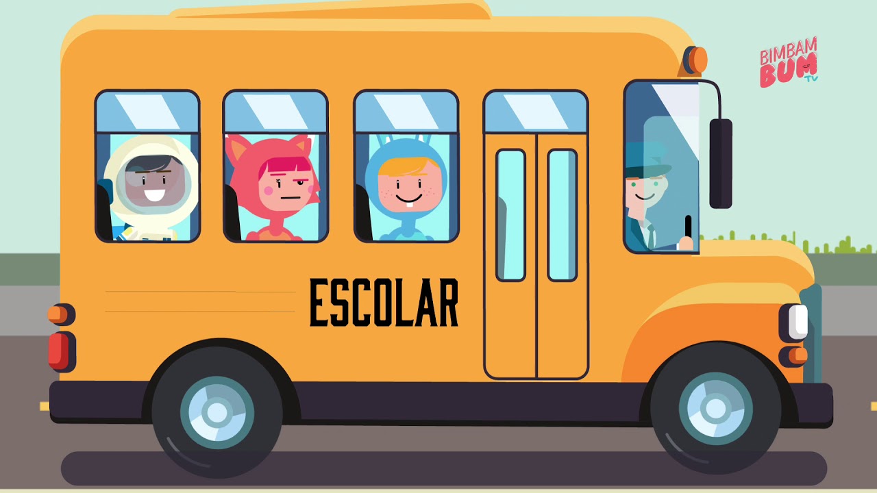 AS RODAS DO ÔNIBUS | WHEELS ON THE BUS | CANÇÕES DE NINAR | NURSERY RHYMES | BIMBAMBUMTV BRASIL