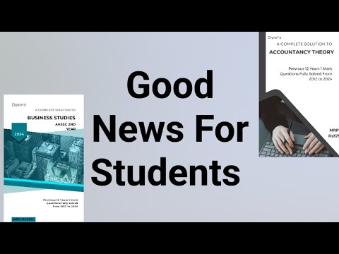 Good News For Students|| Complete Notes || - YouTube