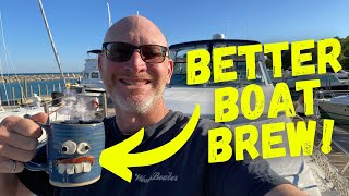 Better Boat Brewed Coffee! | My NEW Boat Coffee Setup | Hario V60 Pour Over Replaces Keurig 2.0