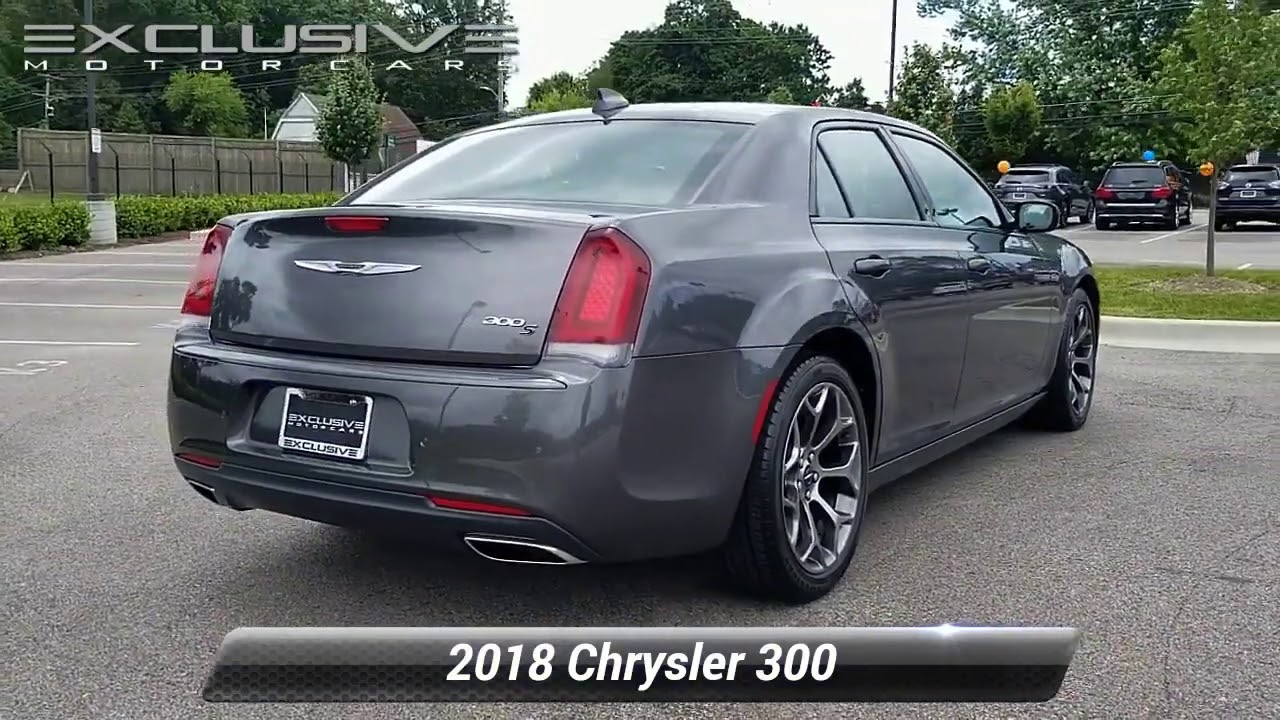 Used 2018 Chrysler 300 300S, Randallstown, MD 296023 YouTube