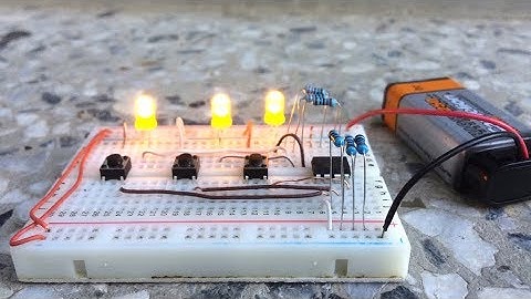 How to make Switch ON OFF 3 Push Button Pic12F629