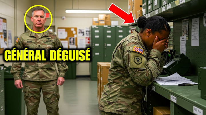 Général Déguisé Entre —Voit une Soldate Pleurer et Entend ce qu’AUCUN Commandant ne Devrait Entendre