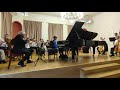 Haydn piano concerto no 11 in d major ii mvt  mt balogh 9 yo