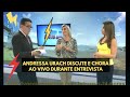 ANDRESSA URACH DISCUTE E CHORA  AO VIVO